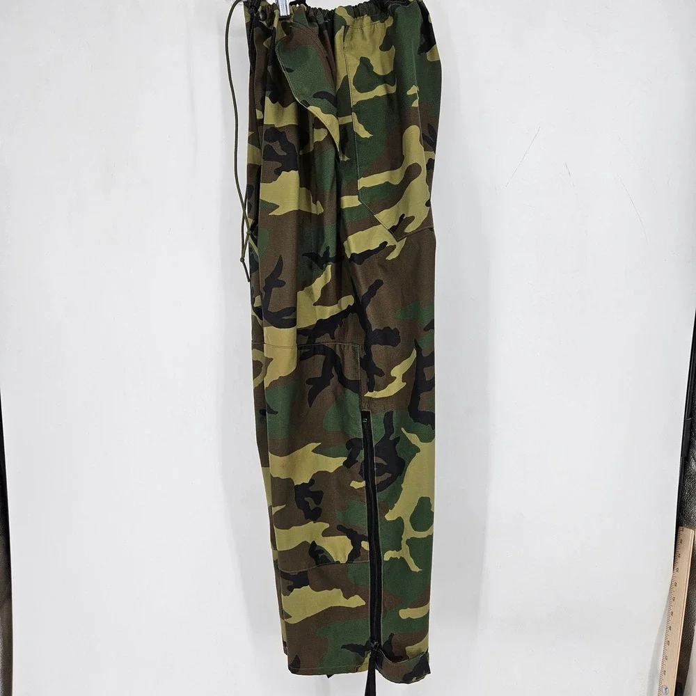 Military ECWCS Pants Mens Large Regular Camouflage Cold Weather Gore Seam Camo